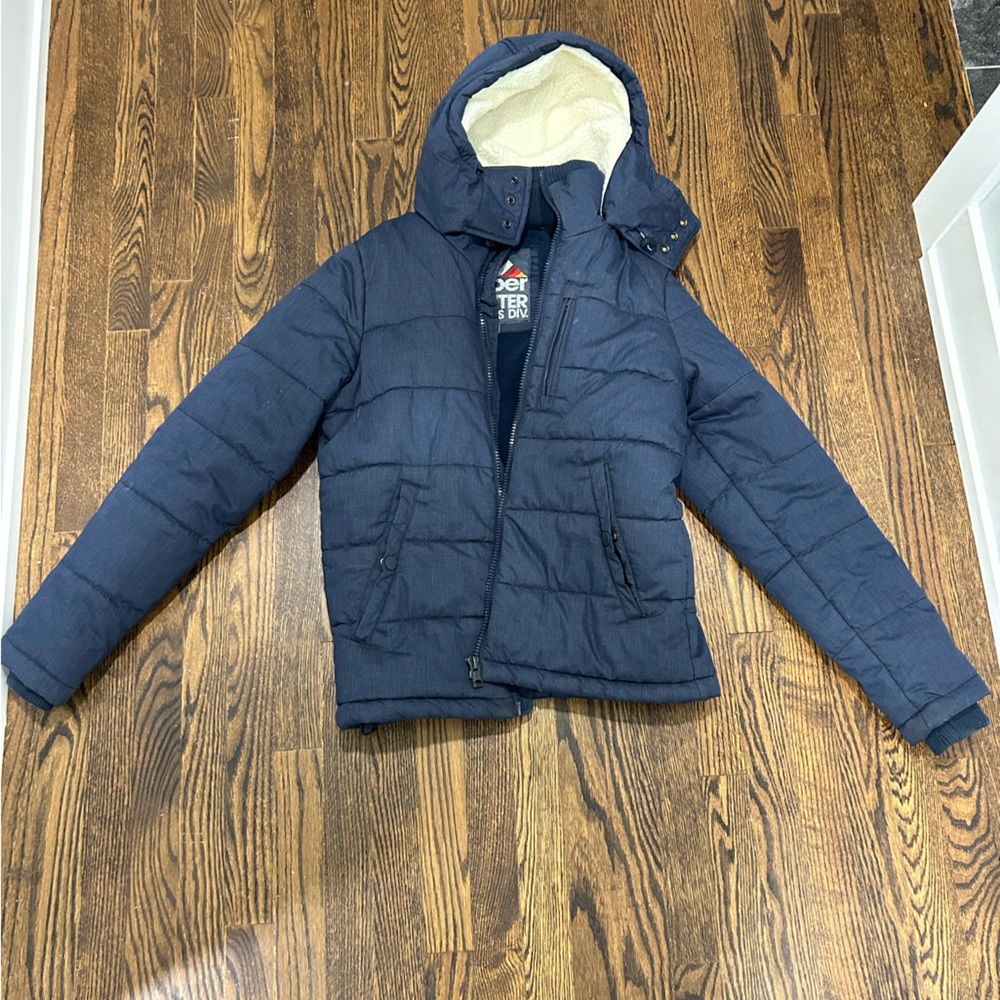 SuperDry Mens Winter sports puffer Size Large